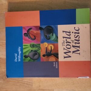 Sixth edition The World of Music textbook - used